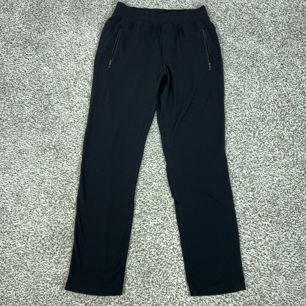 Lululemon Pants Mens Medium Black Track Pants Zip Pockets Running Gym Athletic